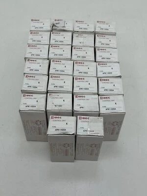 IDEC APW116DDA PILOT LIGHT AMBER 110VDC (LOT OF 13PCS) - Image 1 of 4