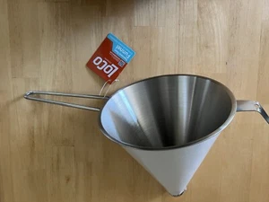 NEW LoCo Cookers GIGANTIC Stainless Steel Funnel Cooking Grill Fryer Strainer - Picture 1 of 3