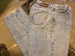 Vintage Calvin Klein Stonewash Denim Mom Jeans Made in USA Tapered Size 10 - Picture 1 of 11