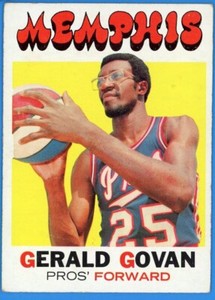 1971-72 Topps Basketball #176 Gerald Govan EX