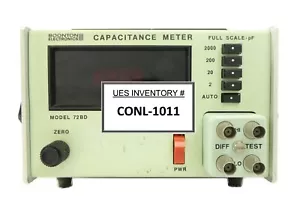 Repuesto excedente Boonton Electronics 72BD 2-2000pF 1 MHz 72-4B - Imagen 1 de 10