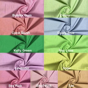 Cotton Voile – Semi Sheer, Lightweight, Soft & Breathable Natural Fiber - Picture 1 of 24