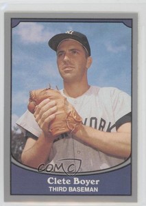 1990 Pacific Baseball Legends Clete Boyer #10