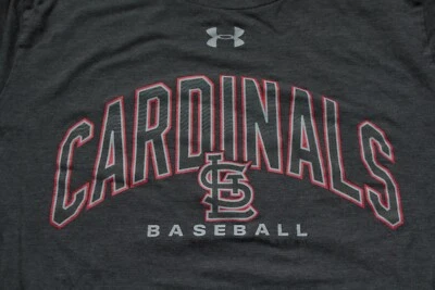 Camiseta Under Armour de los Cardenales de San Luis MLB Béisbol Gris L Foto 1 de 4