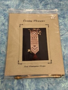 Lorri Birmingham Embroidery Kit Evening Pleasures Pattern New T5 - Picture 1 of 3