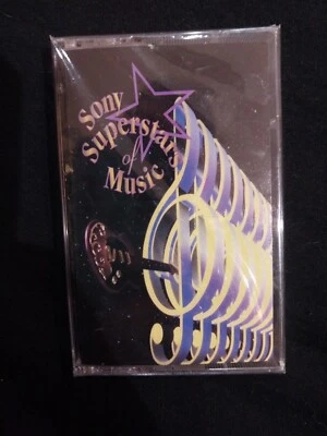 Sony Superstars of Music Cassette 1997 Young Fogelberg Loggins Brand New Sealed - Image 1 of 2