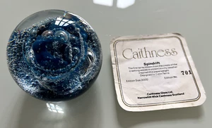 CAITHNESS PAPERWEIGHT 'SPINDRIFT'. COLIN TERRIS. 701/100 WITH CERTIFICATE - Picture 1 of 3