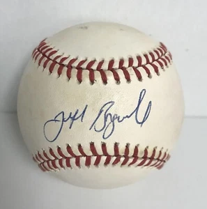 Jeff Bagwell Signed Autographed Official National League (ONL) Baseball: JSA COA - Picture 1 of 3