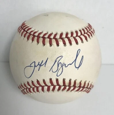 Jeff Bagwell Signed Autographed Official National League (ONL) Baseball: JSA COA - Image 1 of 3