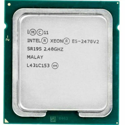 Intel Xeon E5-2470 V2 CPU 10 Cores Processor 2.4GHz 25MB 8GT/s SR19S LGA 1356 - Bild 1 von 2