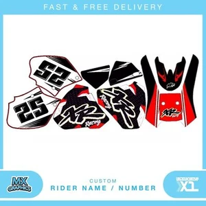 Fits Honda XR400. Custom MX Vinyl graphics, Decal Sticker Kit - Picture 1 of 1