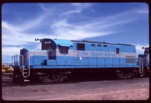 Original Schienendia - APA Apache Railway 83 Snowflake AZ 24.06.1991 - Alco C420 - Bild 1 von 1