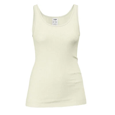 HERMKO 40310 Damen Achselhemd aus Wolle / Tencel