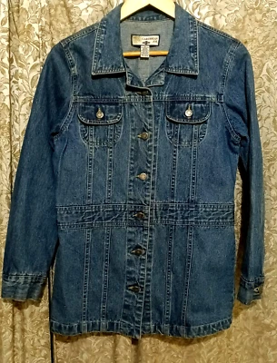 Chaqueta vaquera vintage CARIBBEAN JOE para mujer talla mediana Foto 1 de 4