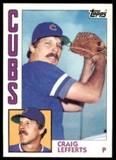 1984 Topps Craig Lefferts B Baseball Card #99