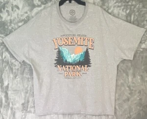ODM "Yosemite National Park" Men's T-Shirt Short Sleeve Gray 3XL - Picture 1 of 7
