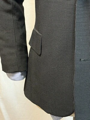 Abrigo deportivo Chaqueta Blazer HUGO BOSS Hombre PUNTO NEGRO Lana 40R* Foto 1 de 4