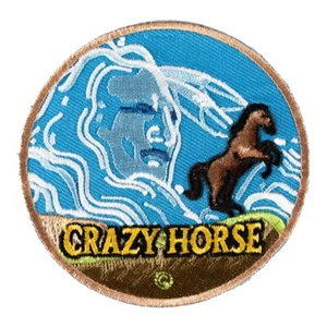 Crazy Horse Cloud Rearing Stallion Patch, South Dakota Patches - Picture 1 of 4