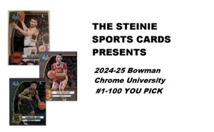 2024-25 Bowman Chrome University Basketball #1-100 PICK YOUR CARD CHEAP - Picture 1 of 1