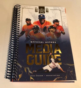 RARE 2023 Houston Astros Media Guide, spiral bound, p 444 World Series Champs! - Picture 1 of 2