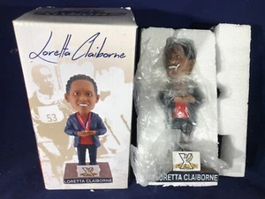 R-61 LORETTA CLAIBORNE BOBBLE HEAD - SPECIAL OLYMPIAN MEDALIST - YORK REVOLUTION - Picture 1 of 8