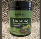 Naturelo Raw Greens Whole Food Powder - Wild Berry Flavor - 30 Servings Sealed