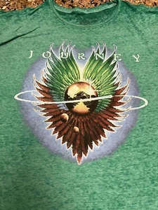 Journey Band Perry Schon Burnout Evolution T Shirt Size 2XL Green Live Nation - Picture 1 of 5