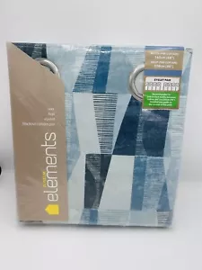 Dunelm, Elements Curtains, 66 X 90 Inches, Pair Of Curtains, Teal - Picture 1 of 7