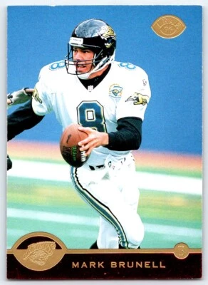 1996 Leaf Red Foil MARK BRUNELL #81 Jacksonville Jaguars - Image 1 of 2