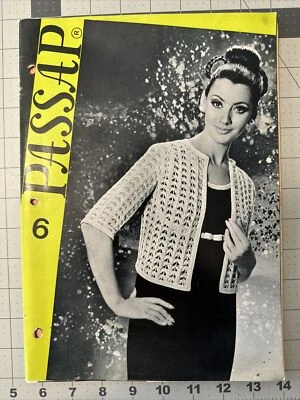 Vintage Passap International Magazine #6 w/ Description Book - Image 1 of 4