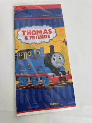 Hallmark Party Express Thomas the Tank Engine & Friends Table Cover 54" x 102" - Image 1 of 2
