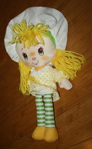 2016 Strawberry Shortcake Zitrone Baiser Stoff Stoff Stoffpuppe 14 Zoll gelb Plüschtier - Bild 1 von 4