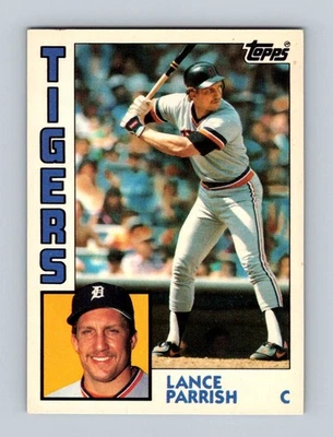 1984 Topps #640 Lance Parrish Collector's Edition (Tiffany) Detroit Tigers - Image 1 of 2