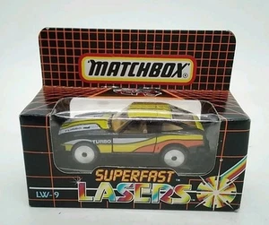 Matchbox Superfast Lasers negro Datsun 280 ZX #LW-9 1986 ¡Nuevo y sellado! - Imagen 1 de 6