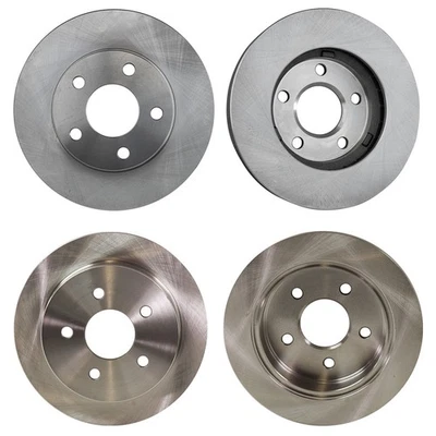 Front Rear Disc Brake Rotors For 1997-2003 Pontiac Grand Prix 2004-2005 Century - Изображение 1 из 4