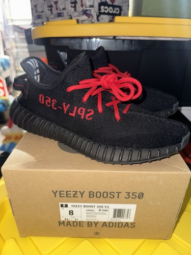 Adidas Yeezy Boost 350 V2 Bred CP9652 taglia 8 ottime condizioni