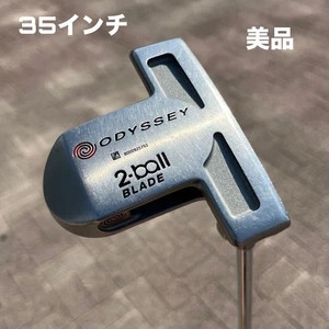 Odyssey White Hot 2-Ball Blade Putter 35" Winn Pro Grip Good Condition - Picture 1 of 12