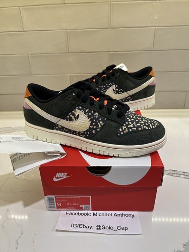 Taglia 9 Nike Dunk SE Low Gone Fishing Trota Arcobaleno Nuove Autentiche