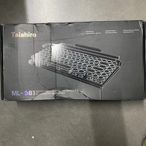 Taiahiro Ml-981 Retro mechanical hotwappable Blue tooth Keyboard - Picture 1 of 6