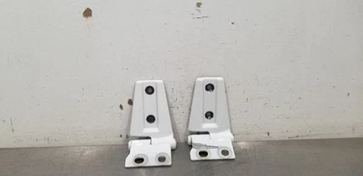 17 JEEP WRANGLER JK JKU HOOD HINGE SET PAIR WHITE - Image 1 of 4