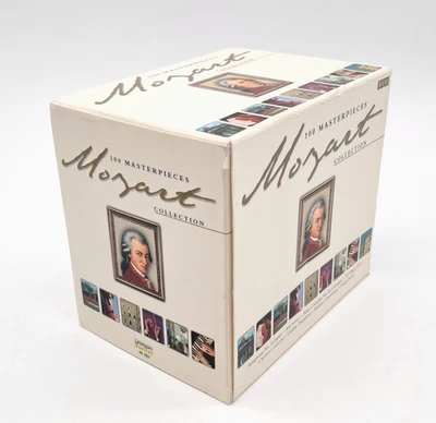 100 Masterpieces Mozart Collection 10 CD Box Set Classical Music Amadeus Foto 1 de 4