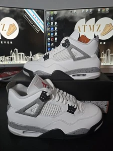 Jordan 4 bianco cemento 2025 taglia 11,5 - Foto 1 di 8