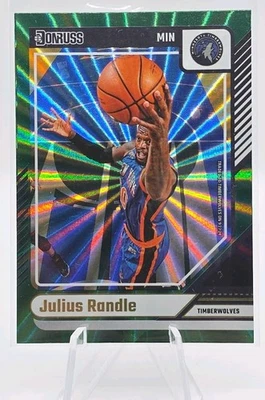 2024-25 Panini Donruss - Julius Randle #40 Holo láser verde Foto 1 de 2