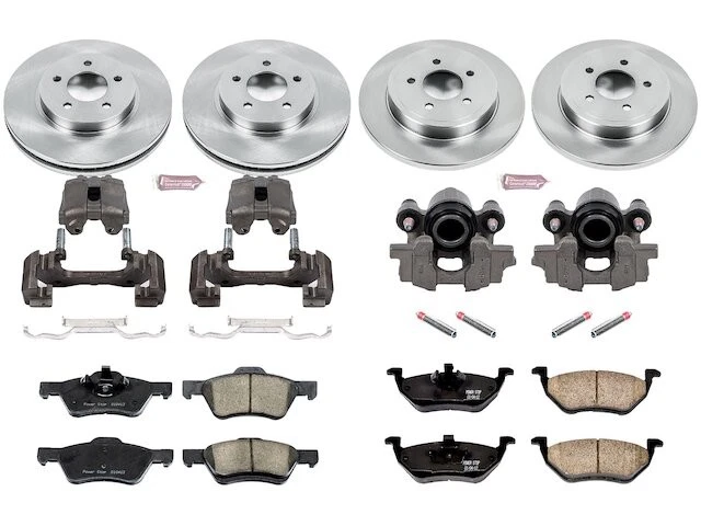 Комплект переднего и заднего тормозных колодок и ротора 52RDHC85 для Mazda Tribute 2008 - Изображение 1 из 1