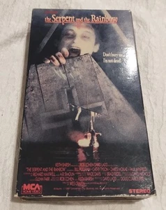 Wes Craven’s The Serpent And The Rainbow 1987 VHS Horror Cult Classic Original - Picture 1 of 2