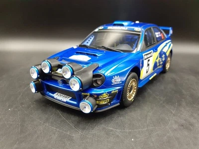 SUBARU IMPREZA WRX STI #5 NIGHT LIGHTS 2001 OTTOMOBILE OT391 1:18 BURNS REID - Photo 1/4