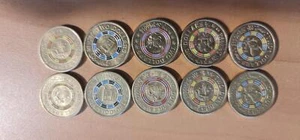2019 - Australia - 2 Dollar Coins * 10 - Mr Squiggle - 2 Full Sets - VF - Imagen 1 de 6