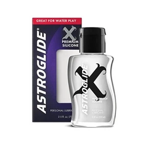 Astroglide X Premium Waterproof Silicone Personal Lubricant, 2.5 oz (4 Pack) - Picture 1 of 1