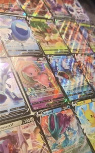 Pokemon Cards Assorted 50 TCG w/ Gold/ULTRA RARE (V, VMAX), Holos, More! - Picture 1 of 5