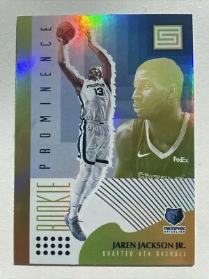 Jaren Jackson Jr. Rookie Prominence RC 2018-19 Panini Status Grizzlies No. 4 - Image 1 of 2